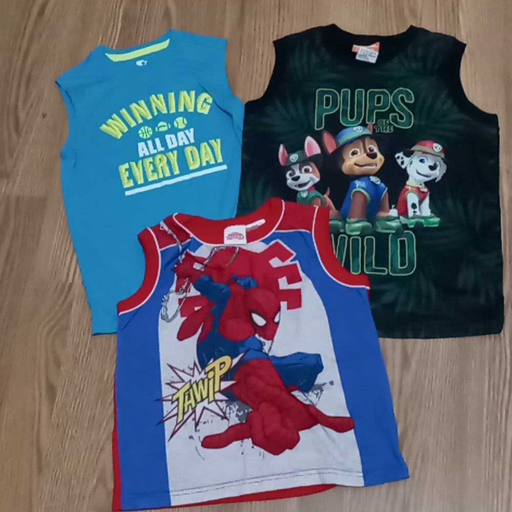 Bundle of 3 boys tank tops